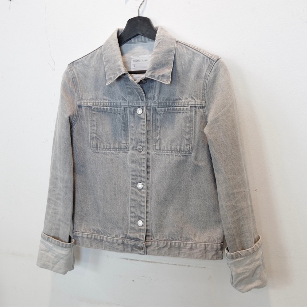 Helmut Lang Grey Denim Jacket